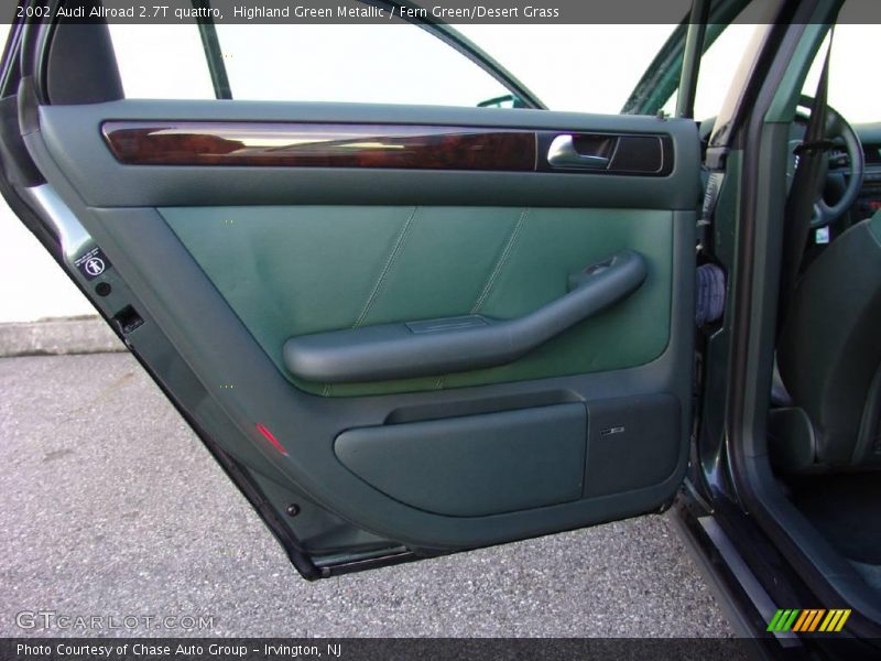 Highland Green Metallic / Fern Green/Desert Grass 2002 Audi Allroad 2.7T quattro