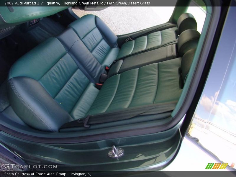 Highland Green Metallic / Fern Green/Desert Grass 2002 Audi Allroad 2.7T quattro