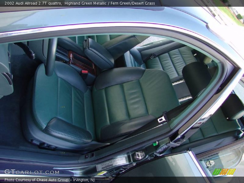 Highland Green Metallic / Fern Green/Desert Grass 2002 Audi Allroad 2.7T quattro