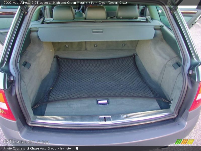 Highland Green Metallic / Fern Green/Desert Grass 2002 Audi Allroad 2.7T quattro