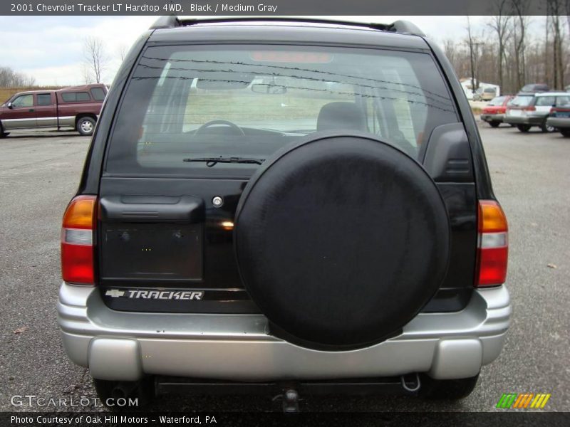 Black / Medium Gray 2001 Chevrolet Tracker LT Hardtop 4WD