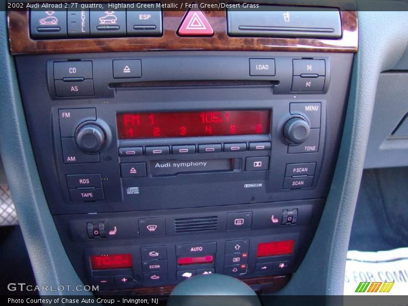 Highland Green Metallic / Fern Green/Desert Grass 2002 Audi Allroad 2.7T quattro