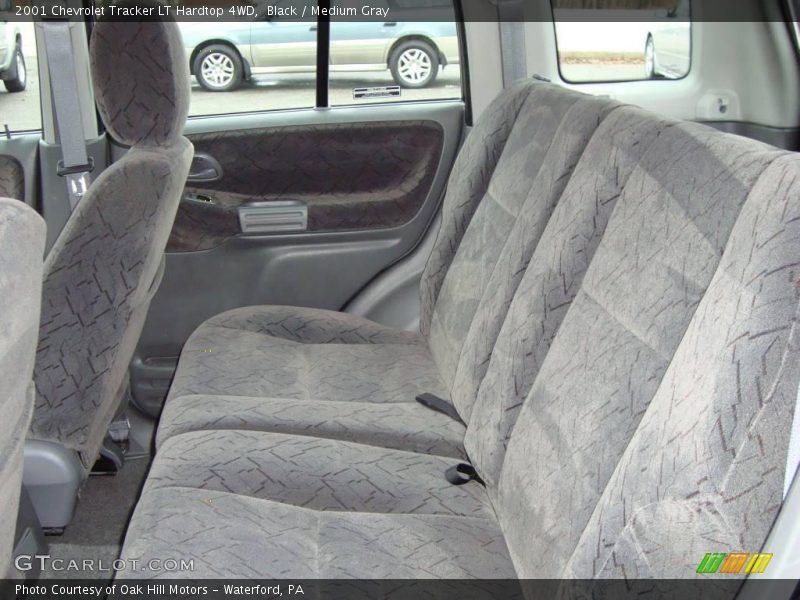 Black / Medium Gray 2001 Chevrolet Tracker LT Hardtop 4WD