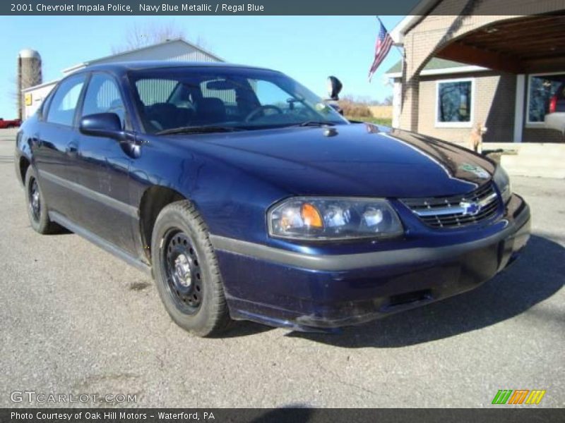 Navy Blue Metallic / Regal Blue 2001 Chevrolet Impala Police