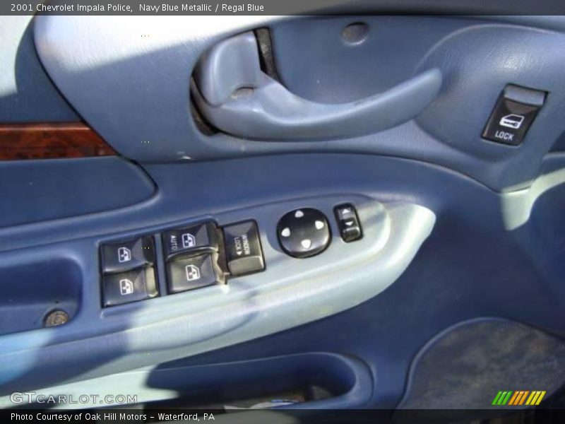 Navy Blue Metallic / Regal Blue 2001 Chevrolet Impala Police