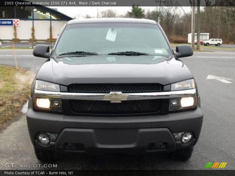 Black / Dark Charcoal 2003 Chevrolet Avalanche 1500 Z71 4x4