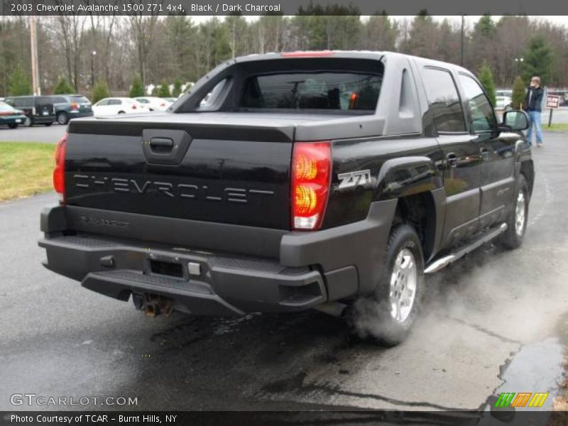 Black / Dark Charcoal 2003 Chevrolet Avalanche 1500 Z71 4x4