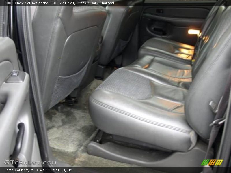 Black / Dark Charcoal 2003 Chevrolet Avalanche 1500 Z71 4x4