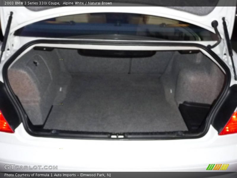 Alpine White / Natural Brown 2003 BMW 3 Series 330i Coupe