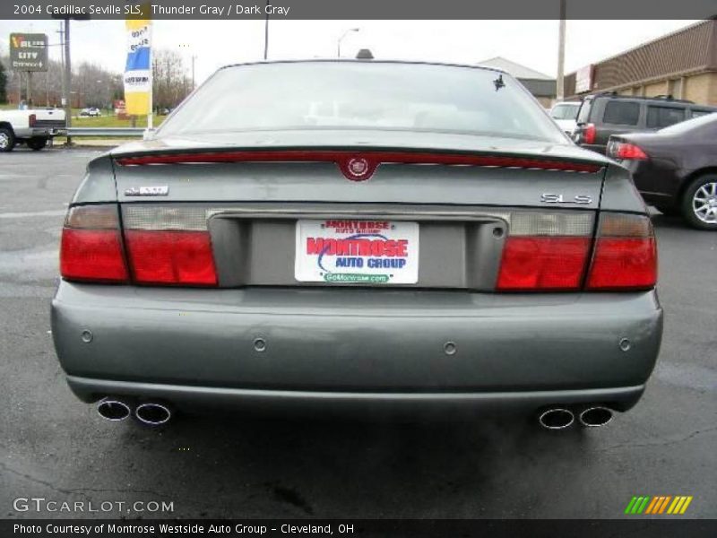 Thunder Gray / Dark Gray 2004 Cadillac Seville SLS