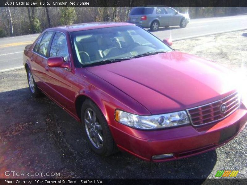 Crimson Red / Shale 2001 Cadillac Seville STS