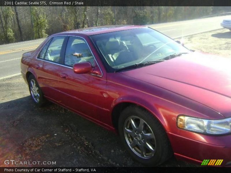 Crimson Red / Shale 2001 Cadillac Seville STS