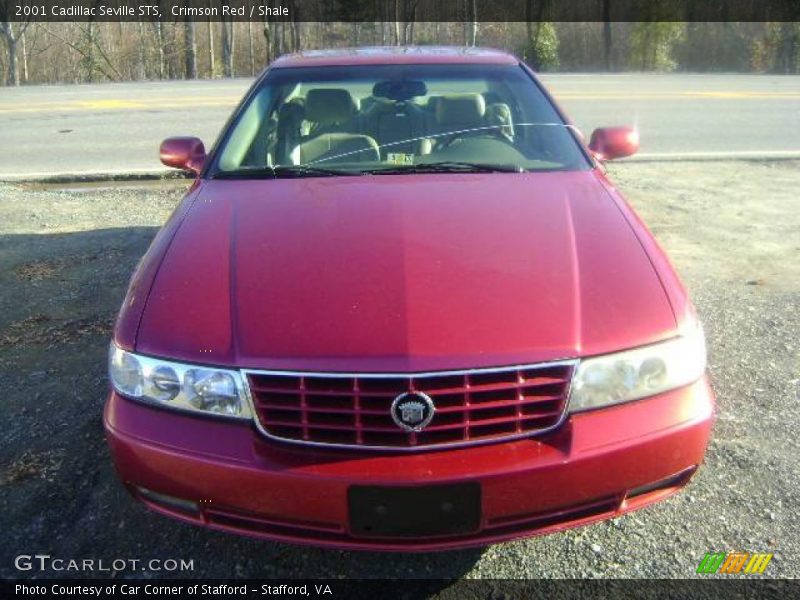 Crimson Red / Shale 2001 Cadillac Seville STS