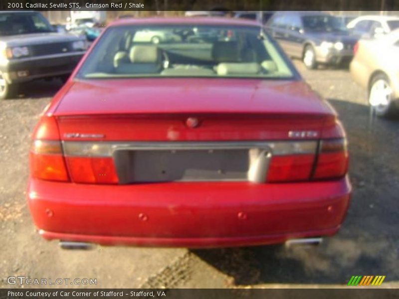 Crimson Red / Shale 2001 Cadillac Seville STS