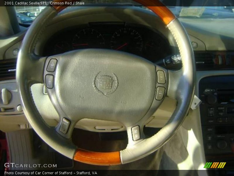 Crimson Red / Shale 2001 Cadillac Seville STS