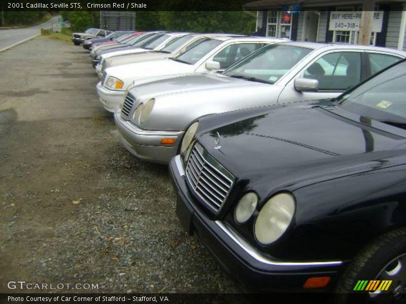 Crimson Red / Shale 2001 Cadillac Seville STS