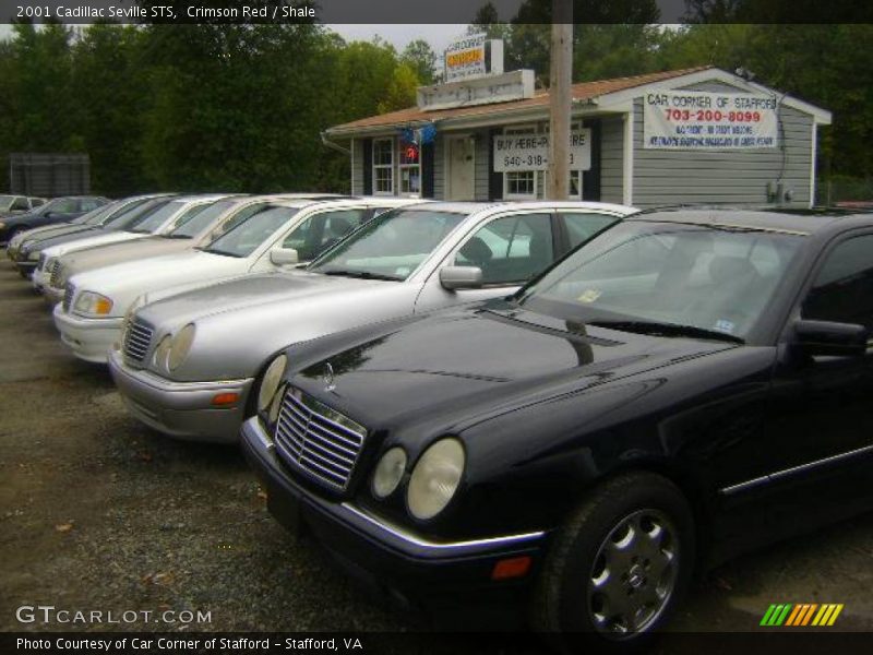 Crimson Red / Shale 2001 Cadillac Seville STS