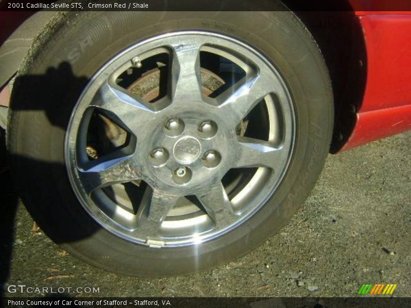 Crimson Red / Shale 2001 Cadillac Seville STS