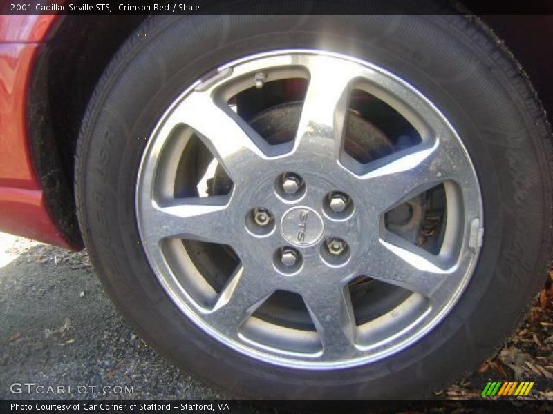 Crimson Red / Shale 2001 Cadillac Seville STS