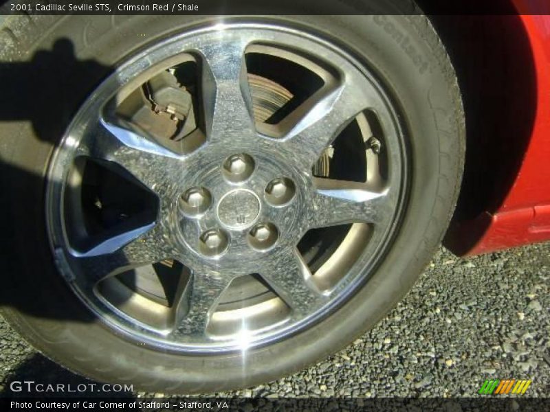 Crimson Red / Shale 2001 Cadillac Seville STS