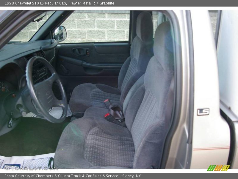 Pewter Metallic / Graphite 1998 Chevrolet S10 LS Regular Cab