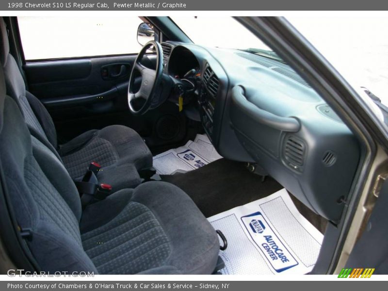 Pewter Metallic / Graphite 1998 Chevrolet S10 LS Regular Cab