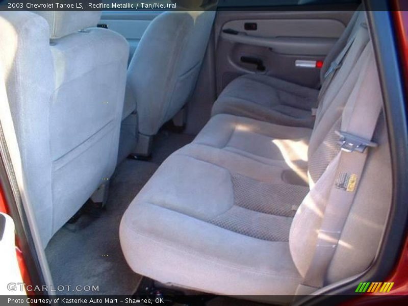 Redfire Metallic / Tan/Neutral 2003 Chevrolet Tahoe LS