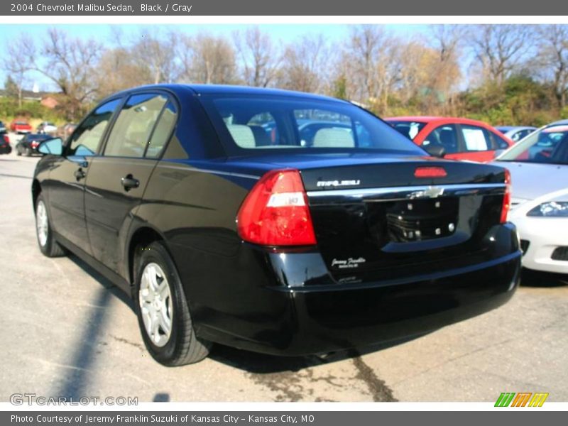 Black / Gray 2004 Chevrolet Malibu Sedan