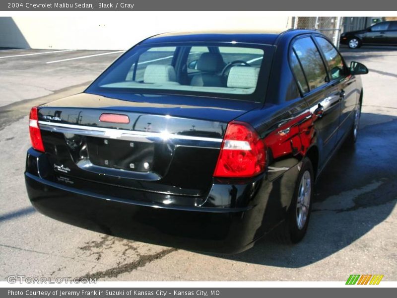 Black / Gray 2004 Chevrolet Malibu Sedan