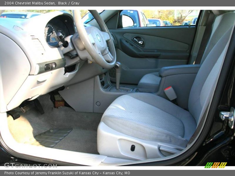 Black / Gray 2004 Chevrolet Malibu Sedan