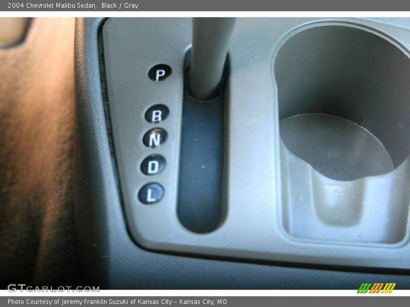 Black / Gray 2004 Chevrolet Malibu Sedan
