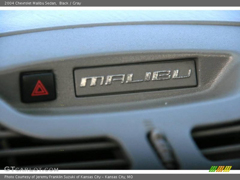Black / Gray 2004 Chevrolet Malibu Sedan