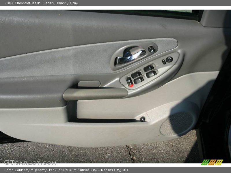 Black / Gray 2004 Chevrolet Malibu Sedan