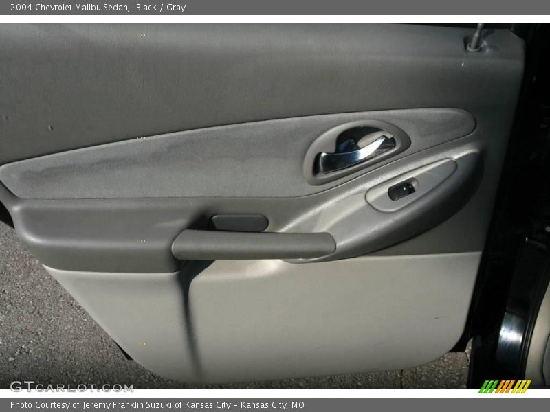 Black / Gray 2004 Chevrolet Malibu Sedan