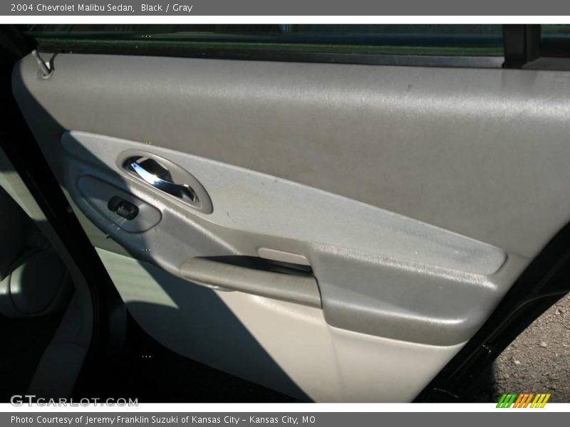 Black / Gray 2004 Chevrolet Malibu Sedan