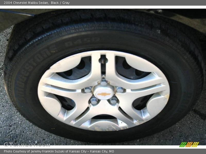 Black / Gray 2004 Chevrolet Malibu Sedan