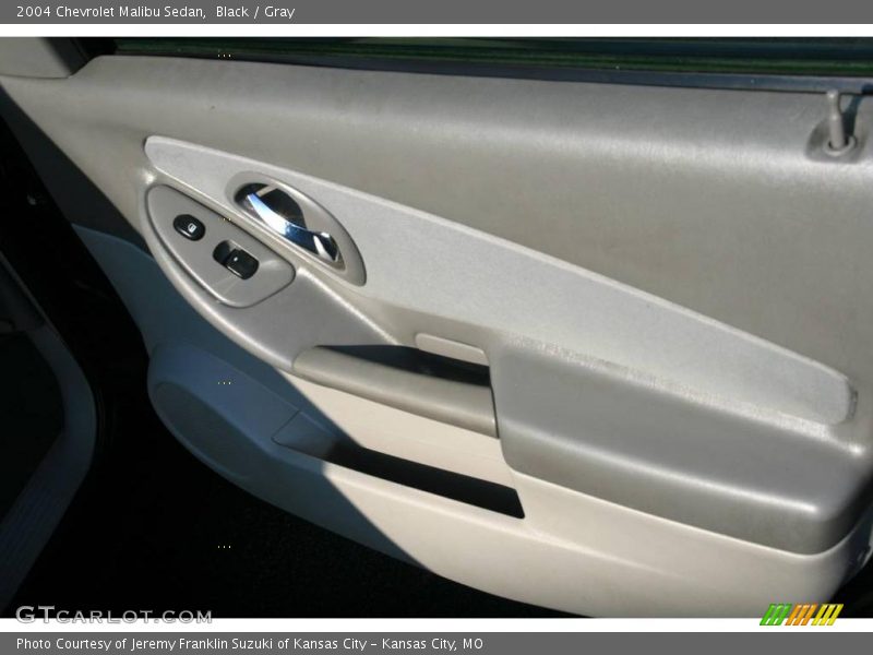 Black / Gray 2004 Chevrolet Malibu Sedan