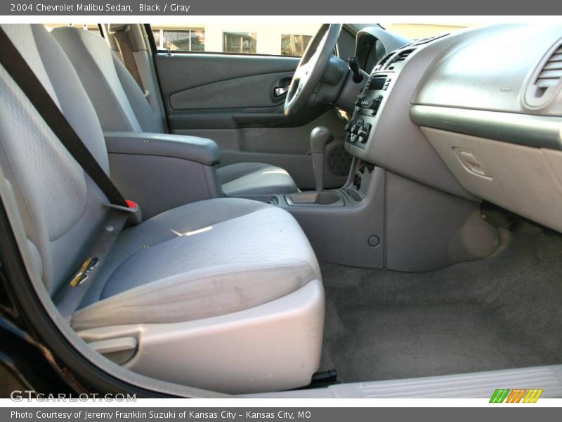 Black / Gray 2004 Chevrolet Malibu Sedan