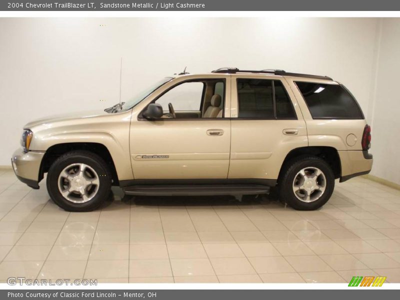 Sandstone Metallic / Light Cashmere 2004 Chevrolet TrailBlazer LT