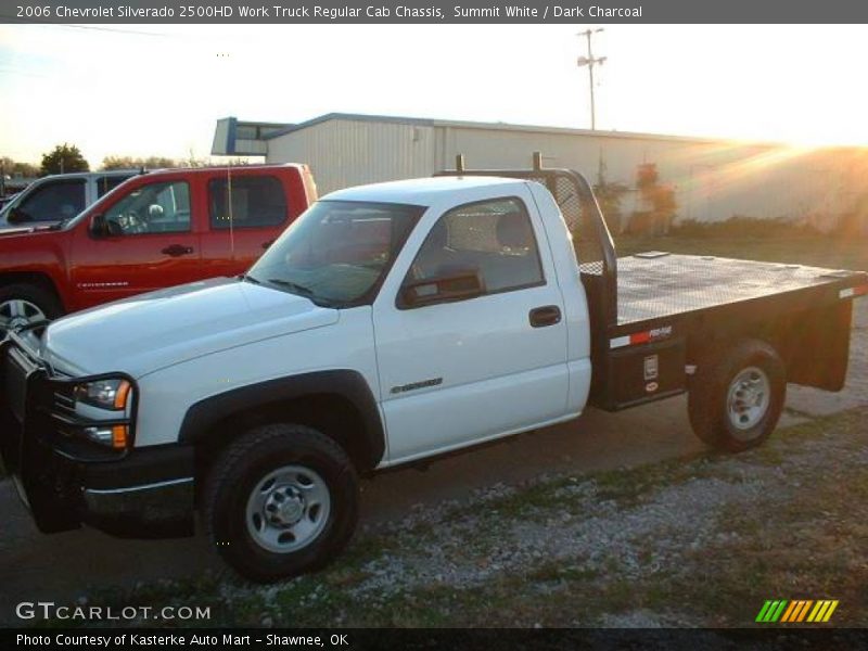 Summit White / Dark Charcoal 2006 Chevrolet Silverado 2500HD Work Truck Regular Cab Chassis