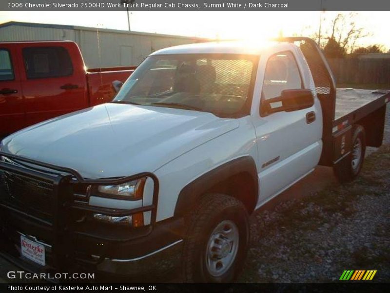 Summit White / Dark Charcoal 2006 Chevrolet Silverado 2500HD Work Truck Regular Cab Chassis