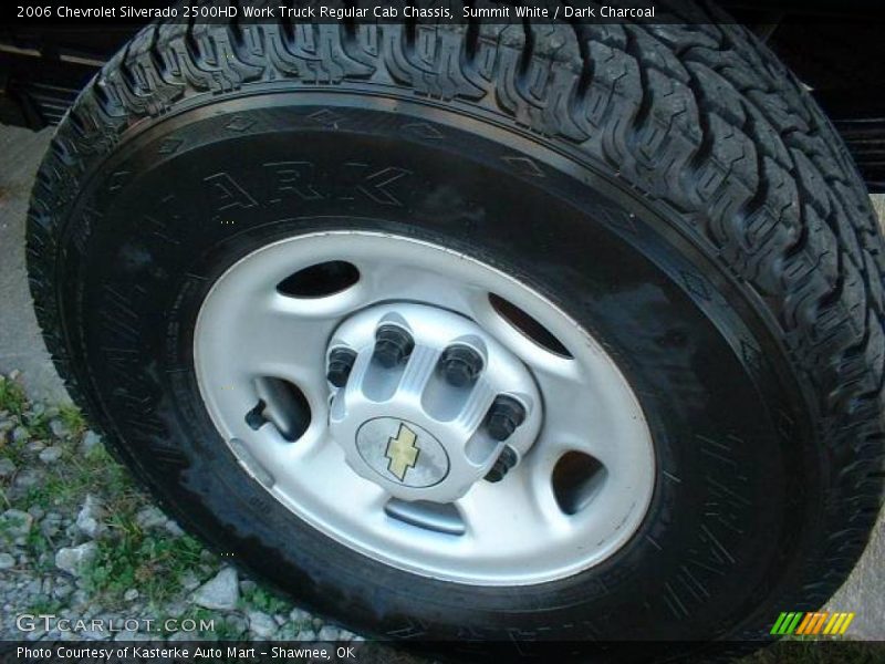 Summit White / Dark Charcoal 2006 Chevrolet Silverado 2500HD Work Truck Regular Cab Chassis