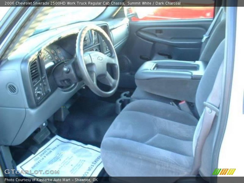Summit White / Dark Charcoal 2006 Chevrolet Silverado 2500HD Work Truck Regular Cab Chassis