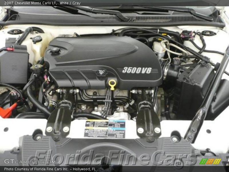 White / Gray 2007 Chevrolet Monte Carlo LT