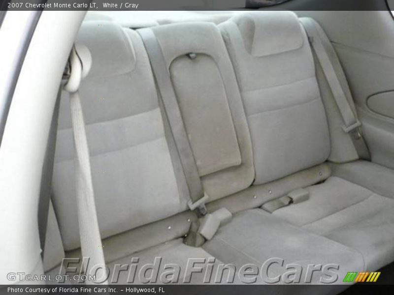White / Gray 2007 Chevrolet Monte Carlo LT