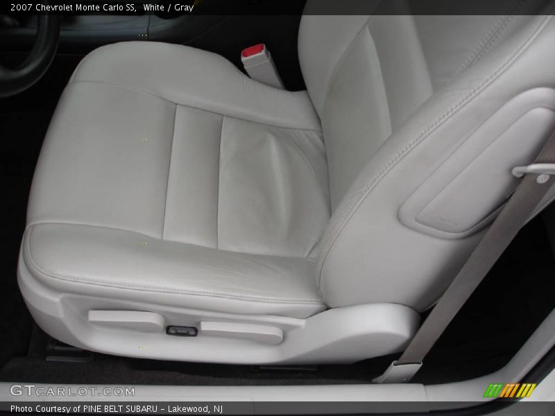 White / Gray 2007 Chevrolet Monte Carlo SS