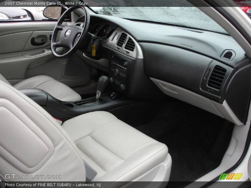 White / Gray 2007 Chevrolet Monte Carlo SS