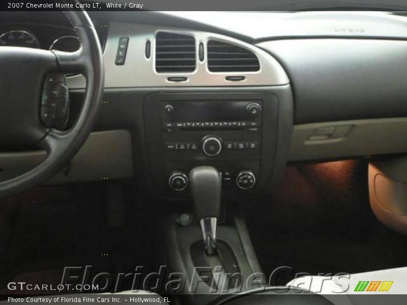 White / Gray 2007 Chevrolet Monte Carlo LT