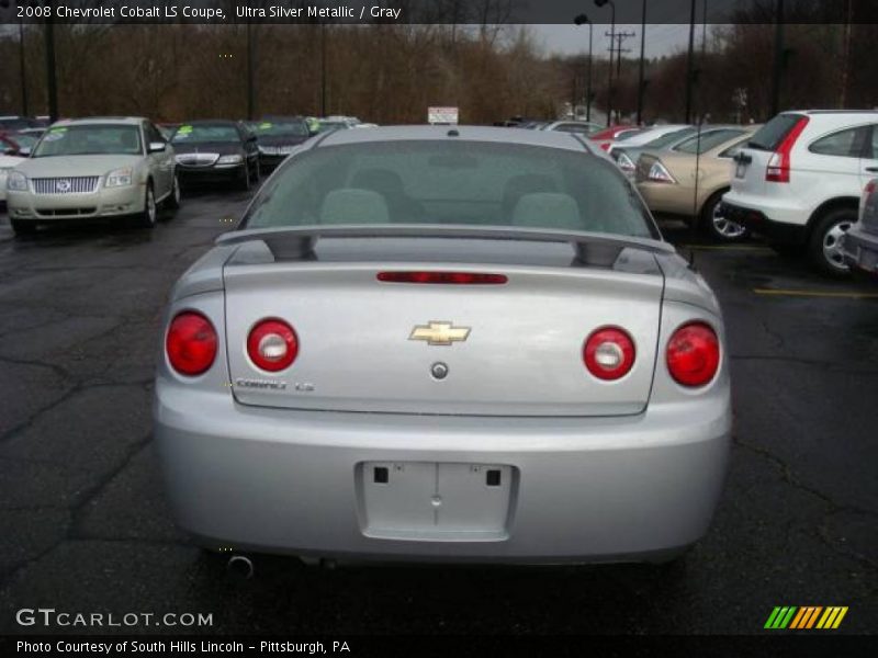 Ultra Silver Metallic / Gray 2008 Chevrolet Cobalt LS Coupe