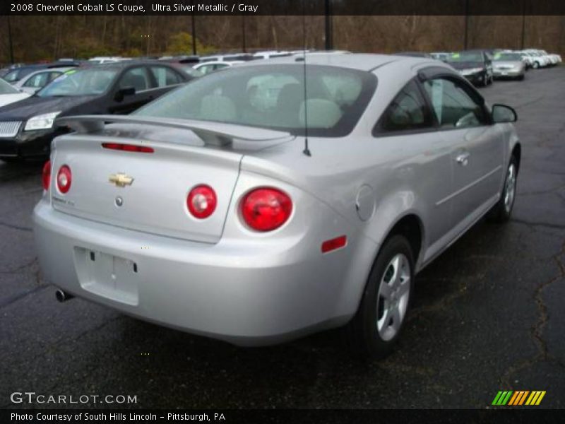 Ultra Silver Metallic / Gray 2008 Chevrolet Cobalt LS Coupe